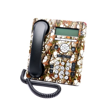 DESK PHONE DESIGNS A9504 Cover-Vista Camo White A9504WHT36P845B